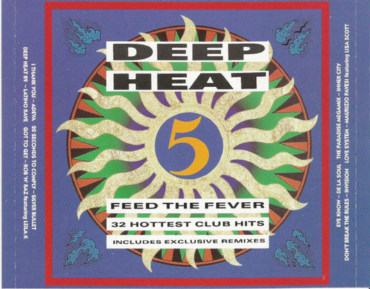 Various : Deep Heat 5 - Feed The Fever (2xCD, Comp)