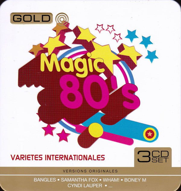 Various : Magic 80's - Variétés Internationales (Box, Met + 3xCD, Comp, RE)