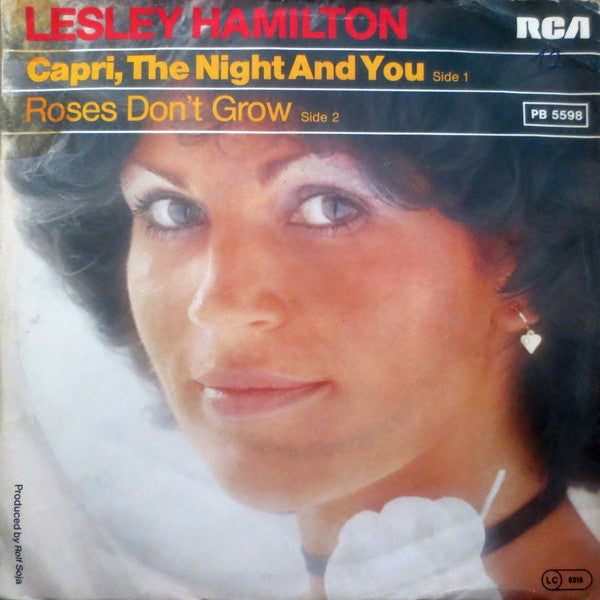 Lesley Hamilton : Capri, The Night And You (7", Single)