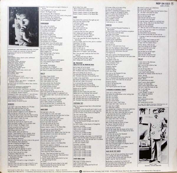 Randy Newman : Good Old Boys (LP, Album, RE)