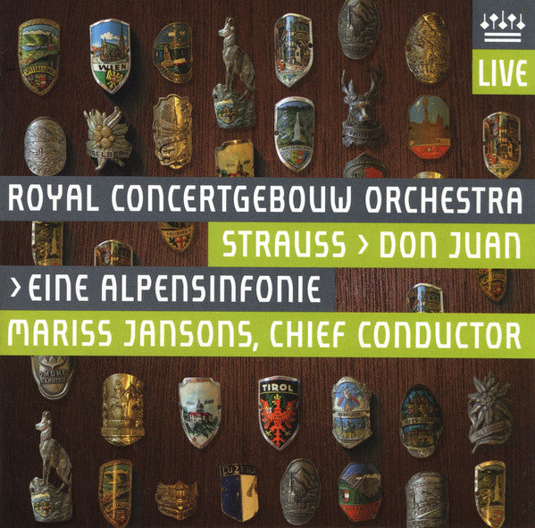 Richard Strauss - Concertgebouworkest, Mariss Jansons : Don Juan • Eine Alpensinfonie (SACD, Multichannel, Album)