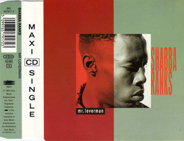 Shabba Ranks : Mr. Loverman (CD, Maxi)