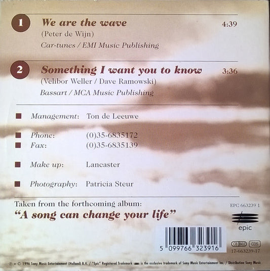 Anita Meyer : We Are The Wave (CD, Single)