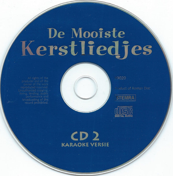 Unknown Artist : De Mooiste Kerstliedjes (2xCD, Album)