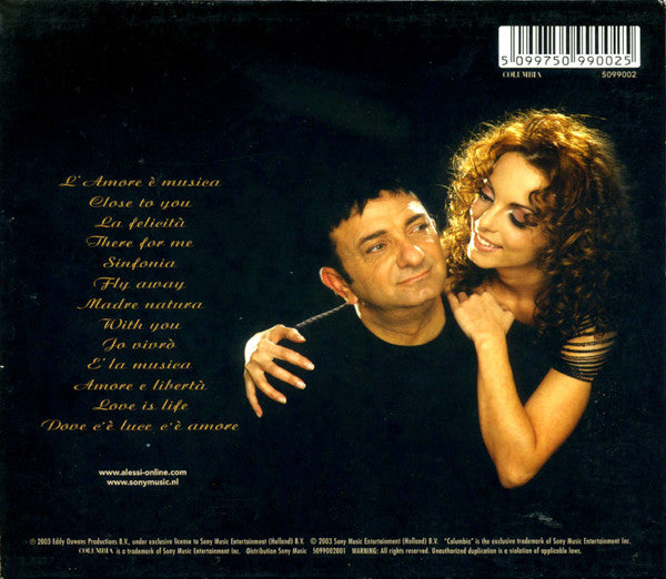 Sandra Alessi & Tony Alessi : L'Amore E Musica (CD, Album, Sli)