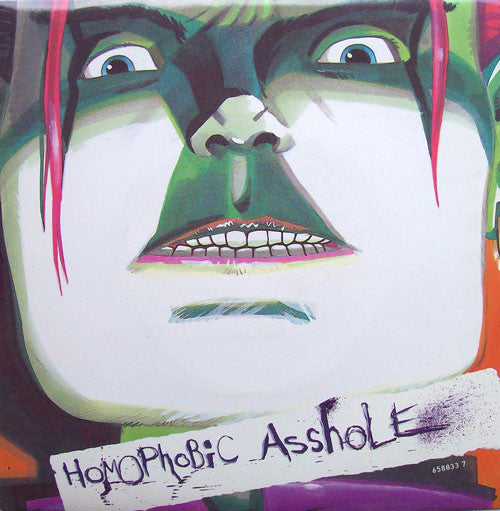 Senseless Things : Homophobic Asshole (7", Single, Whi)