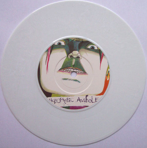 Senseless Things : Homophobic Asshole (7", Single, Whi)