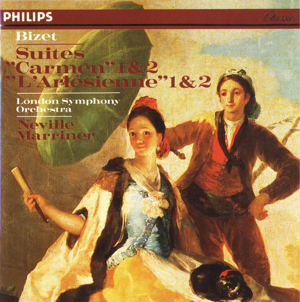 Georges Bizet - London Symphony Orchestra, Sir Neville Marriner : Suites "Carmen" 1 & 2 • "L'Arlésienne" Suites 1 & 2 (CD, Album)