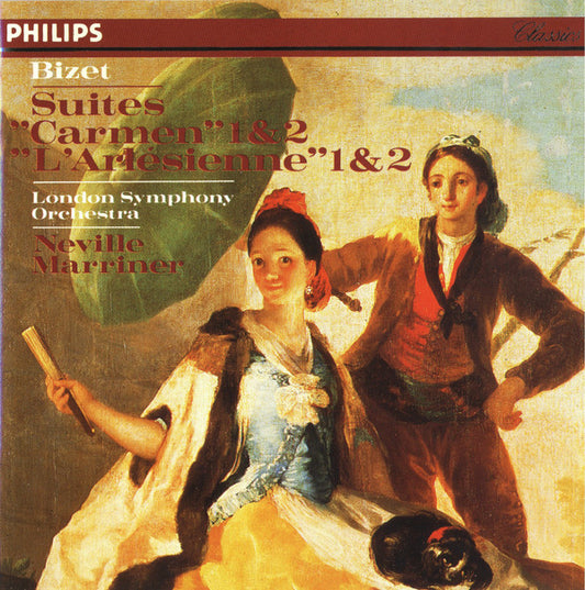 Georges Bizet - London Symphony Orchestra, Sir Neville Marriner : Suites "Carmen" 1 & 2 • "L'Arlésienne" Suites 1 & 2 (CD, Album)