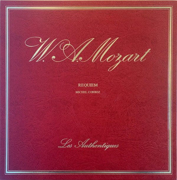 Wolfgang Amadeus Mozart, Michel Corboz : Requiem (LP, Album, Gat)