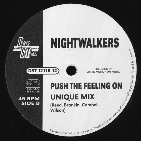 Nightwalkers : Push The Feeling On (Move It, Move It Remix) (12")