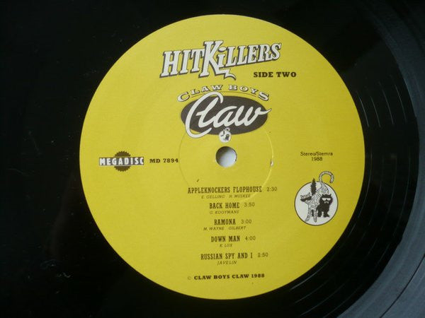 Claw Boys Claw : Hitkillers (LP, Album)