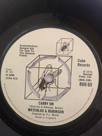 Waterloo & Robinson : Midnight Movie / Carry On (7", Promo)