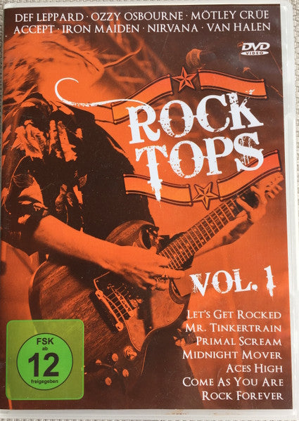 Various : Rock Tops Vol. 1 (DVD-V, Comp)