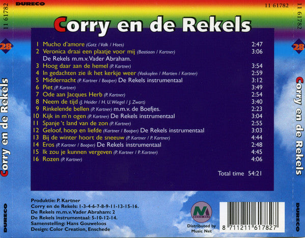 Corry En De Rekels : Corry En De Rekels (CD, Comp)