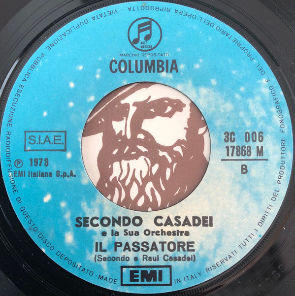 Secondo Casadei : Il Passatore / Romagna Mia (7", Single)