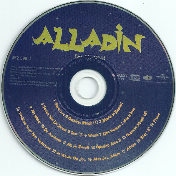 Various : Alladin De Musical (CD, Album)