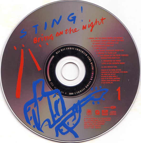 Sting : Bring On The Night (CD, Album, Enh, RM, CD1 + CD, Album, RM, CD2)