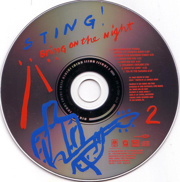 Sting : Bring On The Night (CD, Album, Enh, RM, CD1 + CD, Album, RM, CD2)