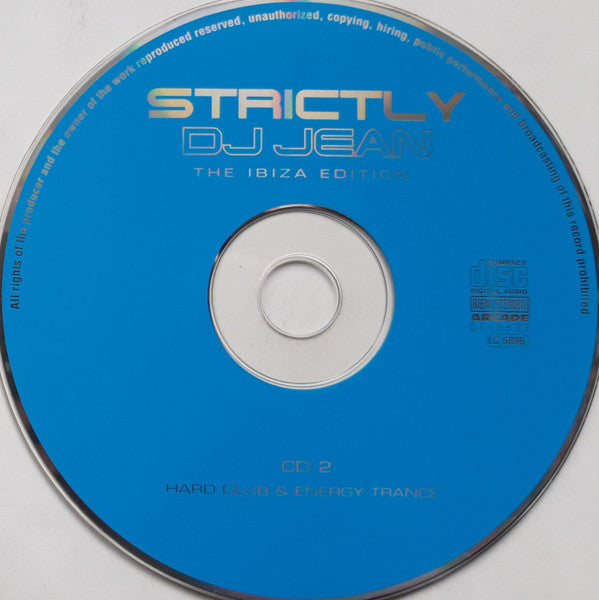 DJ Jean : Strictly DJ Jean - The Ibiza Edition (2xCD, Mixed)