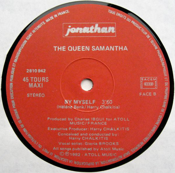 Queen Samantha : Give Me Action / By Myself (12")