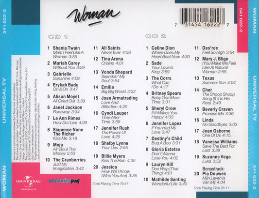 Various : Woman (2xCD, Comp)