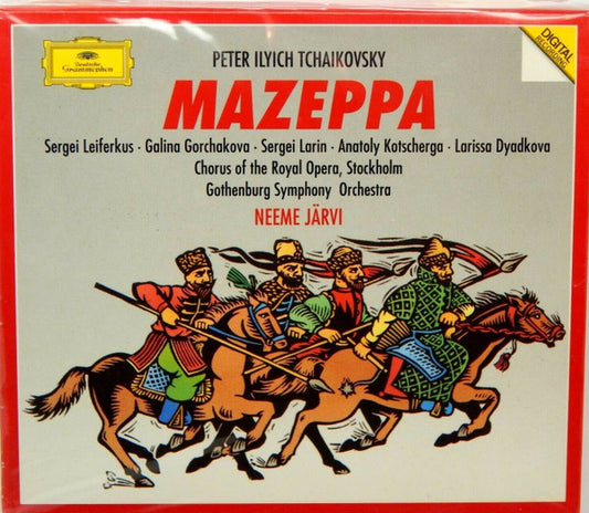 Pyotr Ilyich Tchaikovsky - Sergei Leiferkus · Galina Gorchakova · Sergej Larin · Anatoli Kotcherga · Larissa Diadkova · Kungliga Operans Kör · Göteborgs Symfoniker · Neeme Järvi : Mazeppa (3xCD, Album + Box, Sli)
