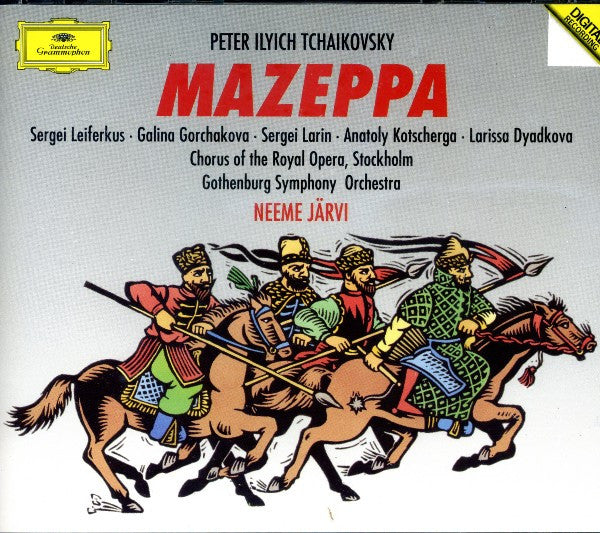Pyotr Ilyich Tchaikovsky - Sergei Leiferkus · Galina Gorchakova · Sergej Larin · Anatoli Kotcherga · Larissa Diadkova · Kungliga Operans Kör · Göteborgs Symfoniker · Neeme Järvi : Mazeppa (3xCD, Album + Box, Sli)