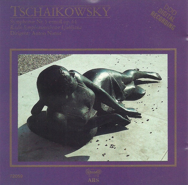 Pyotr Ilyich Tchaikovsky - Simfonični Orkester RTV Ljubljana Dirigent Anton Nanut : Symphonie Nr. 5 E-moll Op. 64 (CD, Album)