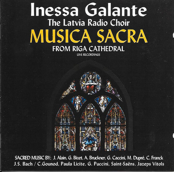 Inese Galante & Latvian Radio Choir : Musica Sacra (CD)