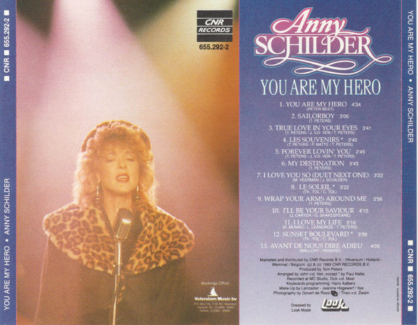 Anny Schilder : You Are My Hero (CD, Album)