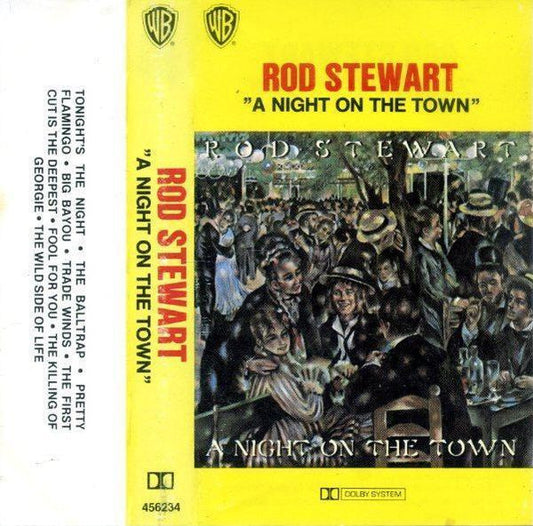 Rod Stewart : A Night On The Town (Cass, Album)