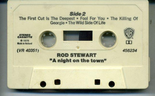 Rod Stewart : A Night On The Town (Cass, Album)