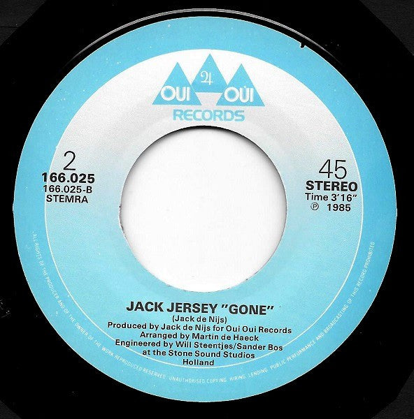 Jack Jersey : Be My Little Woman (7", Single)