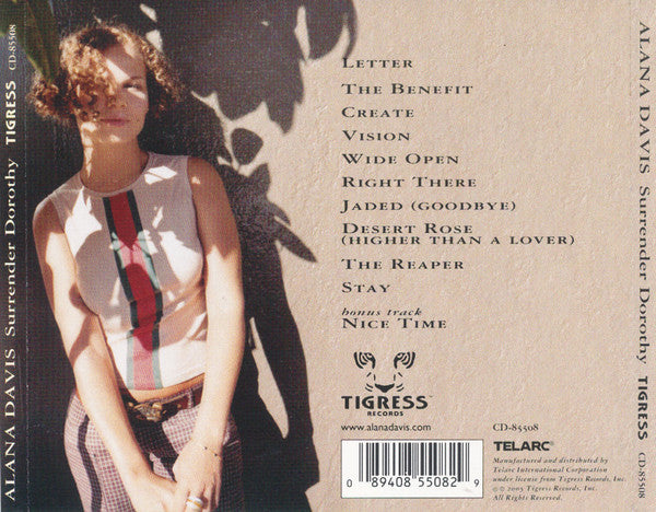 Alana Davis : Surrender Dorothy (CD, Album)