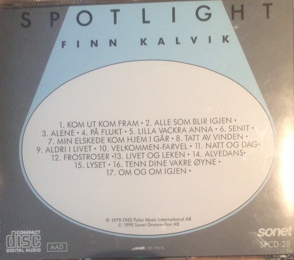Finn Kalvik : Spotlight (CD, Comp)