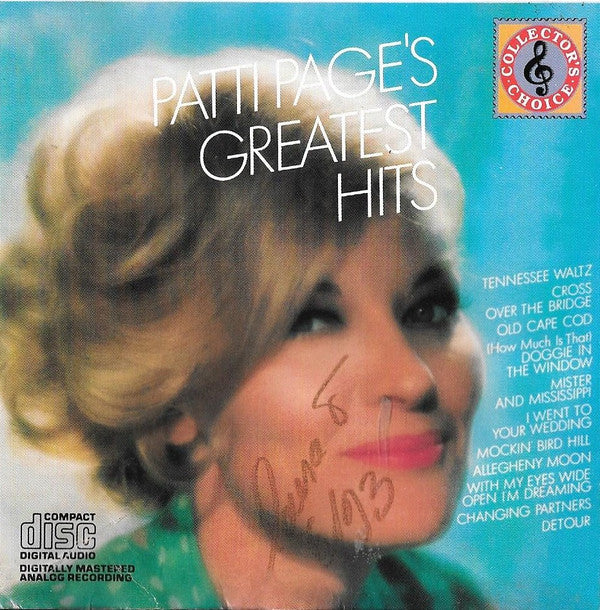 Patti Page : Patti Page's Greatest Hits  (CD, Album, RE)