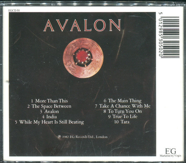 Roxy Music : Avalon (CD, Album, RE)