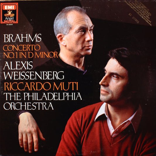 Johannes Brahms - Alexis Weissenberg, The Philadelphia Orchestra, Riccardo Muti : Concerto No.1 In D Minor (LP)