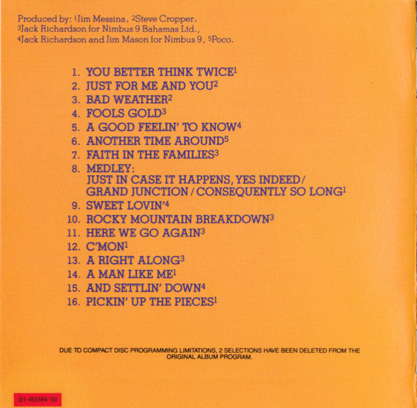 Poco (3) : The Very Best Of Poco (CD, Comp)