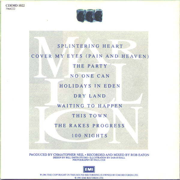 Marillion : Holidays In Eden (CD, Album)