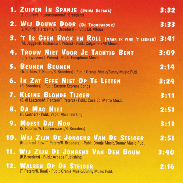 Bertus Staigerpaip : Feesten Op De Steiger (CD, Album)