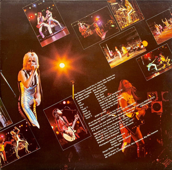 The Runaways : Live In Japan (LP, Album, Gat)