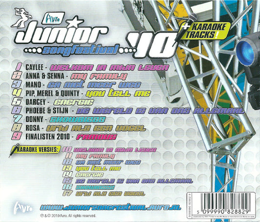 Various : Junior Songfestival '10 (CD, Album)
