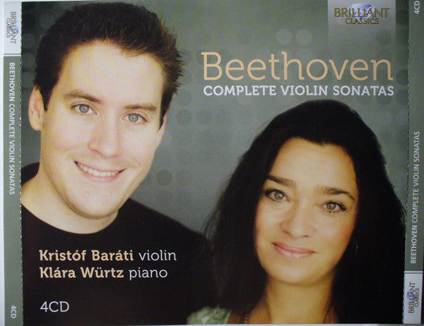 Ludwig van Beethoven - Kristóf Baráti, Klára Würtz : Complete Violin Sonatas (4xCD, Comp, Box)