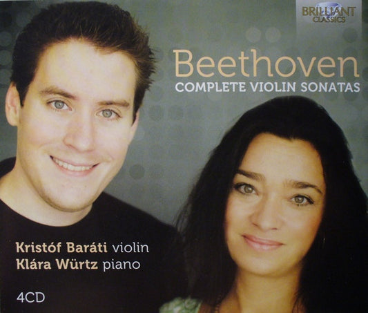 Ludwig van Beethoven - Kristóf Baráti, Klára Würtz : Complete Violin Sonatas (4xCD, Comp, Box)
