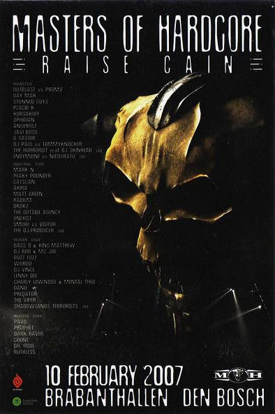 Various : Masters Of Hardcore - Face Your Fear (DVD)