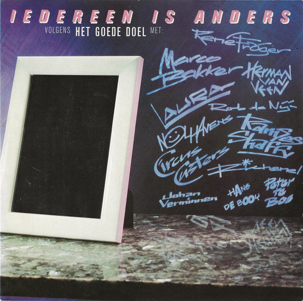 Het Goede Doel : Iedereen Is Anders Volgens Het Goede Doel (LP, Album)