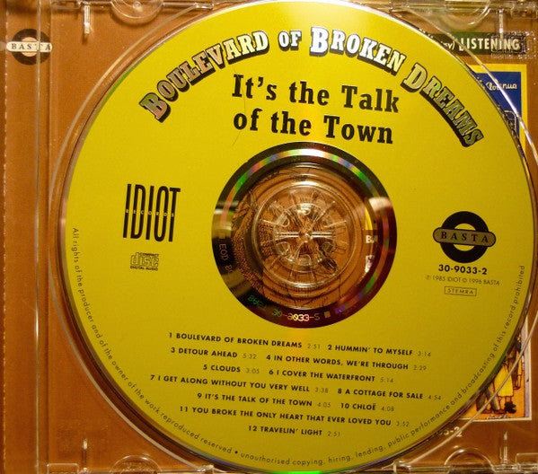The Boulevard Of Broken Dreams Orchestra : It's The Talk Of The Town (And Other Sad Songs) (CD, Album)