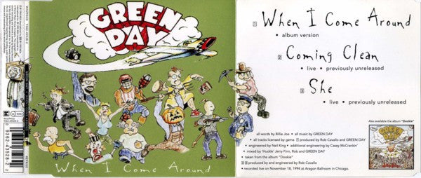 Green Day : When I Come Around (CD, Single)
